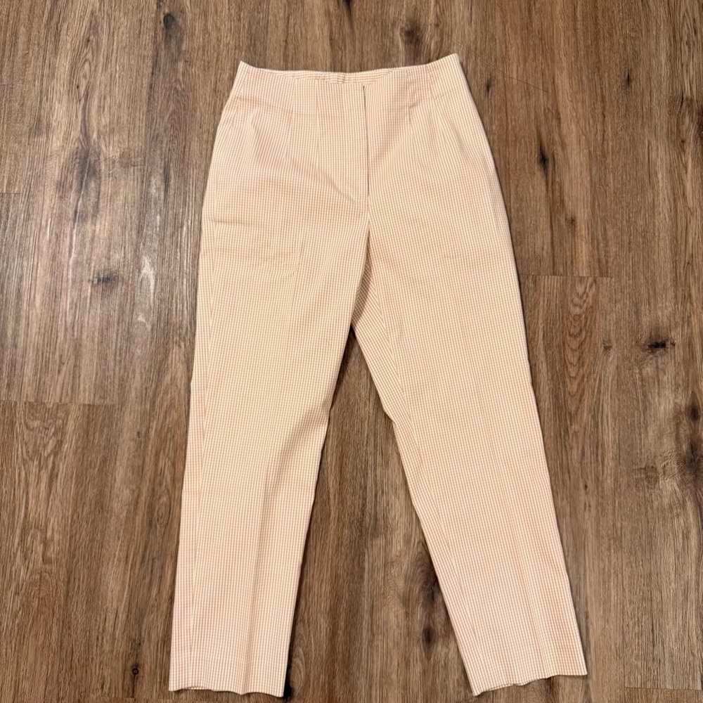 Alex Marie Pink Gingham Pants Women’s S Cigarette Coquette Clean Girl Feminine - Picture 2 of 10